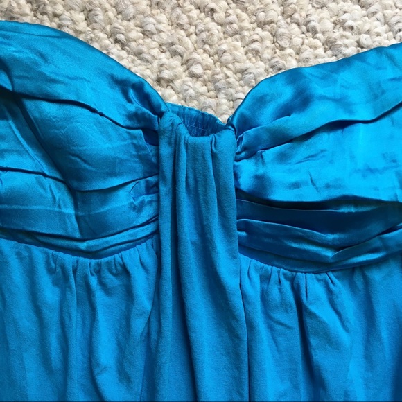 Bebe: silk, jersey knit & spandex top; wms med - Picture 6 of 7